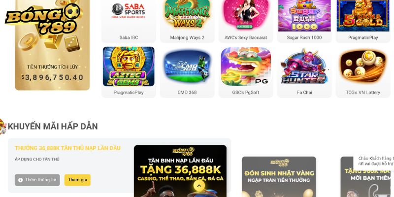 Lý do nên chơi tại BONG789